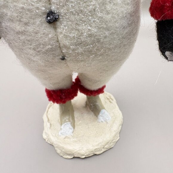 Vintage Cody Foster Primitive Snowman ESC Trading Rustic Folk Art 2002 9 Inch - Picture 7 of 8